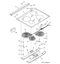 Part Location Diagram of WB18K5639 GE INDICATOR LIGHT Assembly