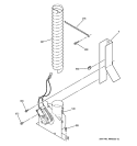 BLOWER Diagram and Parts List for JCSP39BW4BB  General Electric Range