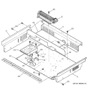 COOLING FAN Diagram and Parts List for JCS966TD1WW  General Electric Range
