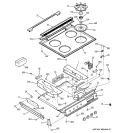Part Location Diagram of WB24T10040 GE ROCKER SWITCH