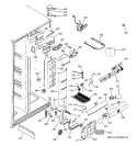 FRESH FOOD SECTION Diagram and Parts List for GCK23LCMAFCC  General Electric Refrigerator