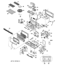 Part Location Diagram of WB56X10192 GE Mounting Plate