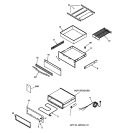 Part Location Diagram of WB56X10252 GE 