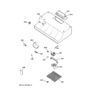 RANGE HOOD Diagram and Parts List for JV337X1CT  General Electric Range Hood