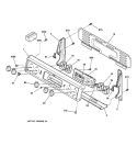 CONTROL PANEL Diagram and Parts List for JBP30BB4AD  General Electric Range