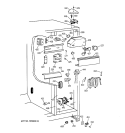 FRESH FOOD SECTION Diagram and Parts List for TFX25CRBGBB  General Electric Refrigerator