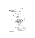 DOOR LOCK Diagram and Parts List for JBP65BC4AD  General Electric Range