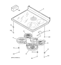 Part Location Diagram of WB04T10005 GE CRYSTAL GASKET