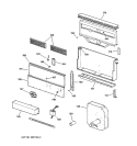UNIT PARTS Diagram and Parts List for ZGU665WEX1WG  General Electric Cooktop