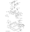 GAS BURNER Diagram and Parts List for JGP932BEC2BB  General Electric Cooktop