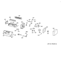 ICE MAKER Diagram and Parts List for TFG30PFDBWW  General Electric Refrigerator