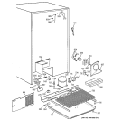 UNIT PARTS Diagram and Parts List for TFK30PFDBWW  General Electric Refrigerator