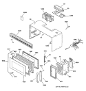 Part Location Diagram of WB06X10222 GE Assembly-BKT C/PANEL