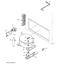 UNIT PARTS Diagram and Parts List for FCM25DADWH  General Electric Freezer