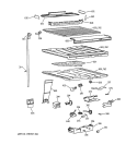 Part Location Diagram of WR17X3860 GE INSUL DIVIDER