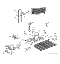 UNIT PARTS Diagram and Parts List for TBE22PATMRWW  General Electric Refrigerator