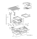 Part Location Diagram of WR32X1471 GE SHELF CANT FF ENCAP