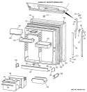 Part Location Diagram of WR22X0512 GE USE GEH WR22X512