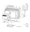 Part Location Diagram of WR78X8548 GE USE GEH WR78X8761
