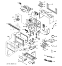 MICROWAVE Diagram and Parts List for JVM1630WB006  General Electric Microwave