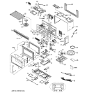 MICROWAVE Diagram and Parts List for JVM1651SB003  General Electric Microwave
