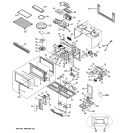 MICROWAVE Diagram and Parts List for JVM1842CD002  General Electric Microwave