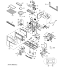 MICROWAVE Diagram and Parts List for JVM1841CD002  General Electric Microwave