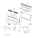 UNIT PARTS Diagram and Parts List for JGP656BB1BB  General Electric Cooktop