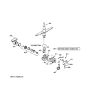 MOTOR - PUMP MECHANISM Diagram and Parts List for HDA3400G00CC  Hotpoint Dishwasher