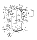 CABINET PARTS Diagram and Parts List for TBX18CIZBRWW  General Electric Refrigerator