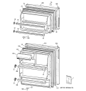 Part Location Diagram of WR78X24540 GE PS POCKET FF DOOR CC 16