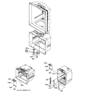 LIGHT SWITCHES & DRAIN FUNNELS Diagram and Parts List for GBS22LBMACC  General Electric Refrigerator