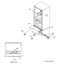 INSULATION & ROLLER ASSEMBLY Diagram and Parts List for GBS22LBMACC  General Electric Refrigerator