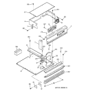 Part Location Diagram of WB36T10067 GE END CAP WHITE-RIGHT