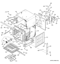 Part Location Diagram of WB07T10212 GE VERTICAL SIDE TRIM WHITE-LEFT