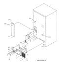CABINET BACK Diagram and Parts List for TCX22ZAXARAD  General Electric Refrigerator