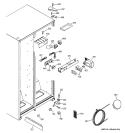 Part Location Diagram of WR17X11058 GE HOUSING CONTROL