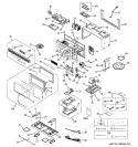 MICROWAVE Diagram and Parts List for RVM1625BD004  Hotpoint Microwave