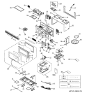MICROWAVE Diagram and Parts List for JVM1631BB007  General Electric Microwave
