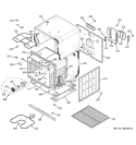 Part Location Diagram of WB34T10047 GE WIRE COVER MIDDLE
