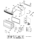 Part Location Diagram of WB06X10216 GE LATCH BRACKET