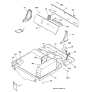 Part Location Diagram of WE20X10050 GE PANEL-TOP CC