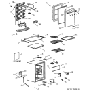 Part Location Diagram of WR02X11131 GE LEG