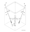 SUSPENSION PARTS Diagram and Parts List for WSKP2060W1WH  General Electric Washer
