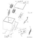 FREEZER PARTS Diagram and Parts List for FCM5DMAWH  General Electric Freezer