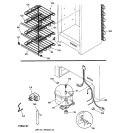 UNIT PARTS Diagram and Parts List for FUM14SMARWH  General Electric Freezer