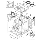 Part Location Diagram of WH16X10041 GE BACK-REINFORCEMENT