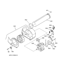 MOTOR Diagram and Parts List for DCCH43GA0WW  General Electric Dryer
