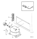 UNIT PARTS Diagram and Parts List for FCM7WMANWW  General Electric Freezer