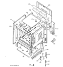 BODY PARTS Diagram and Parts List for JBS03BC2CT  General Electric Range